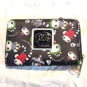 Funko POP! Loungefly Beetlejuice Allover Print Zip-Around Wallet